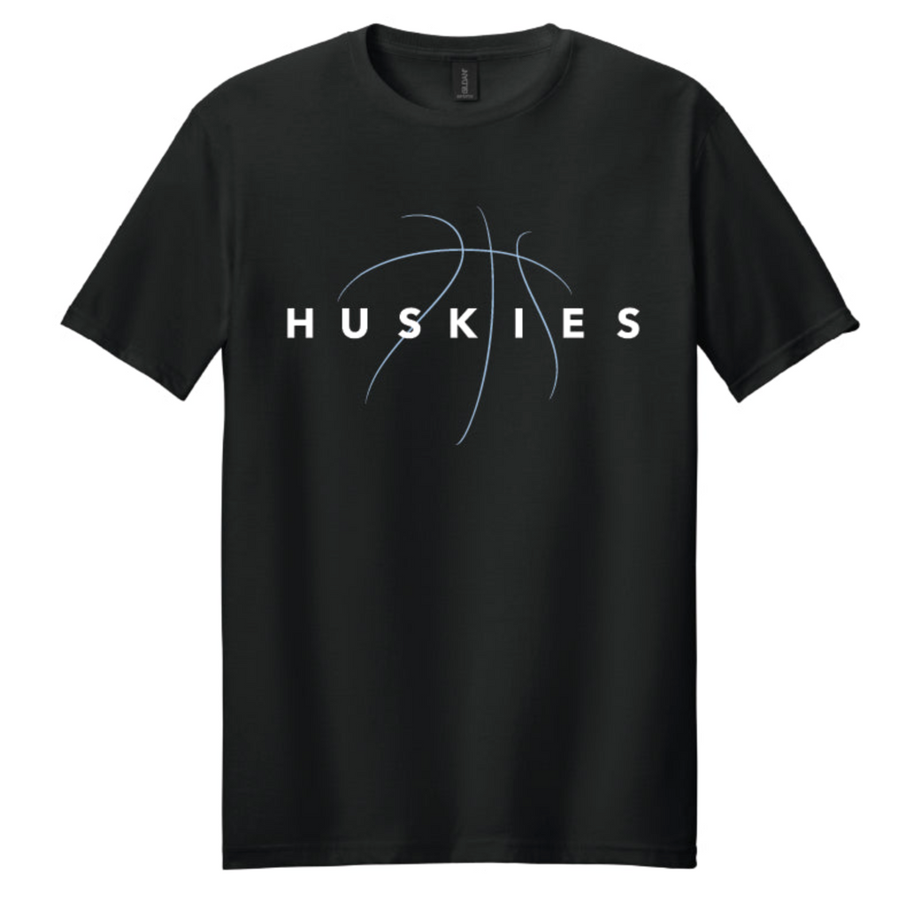 Huskies Basketball Stripes