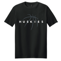 Huskies Basketball Stripes