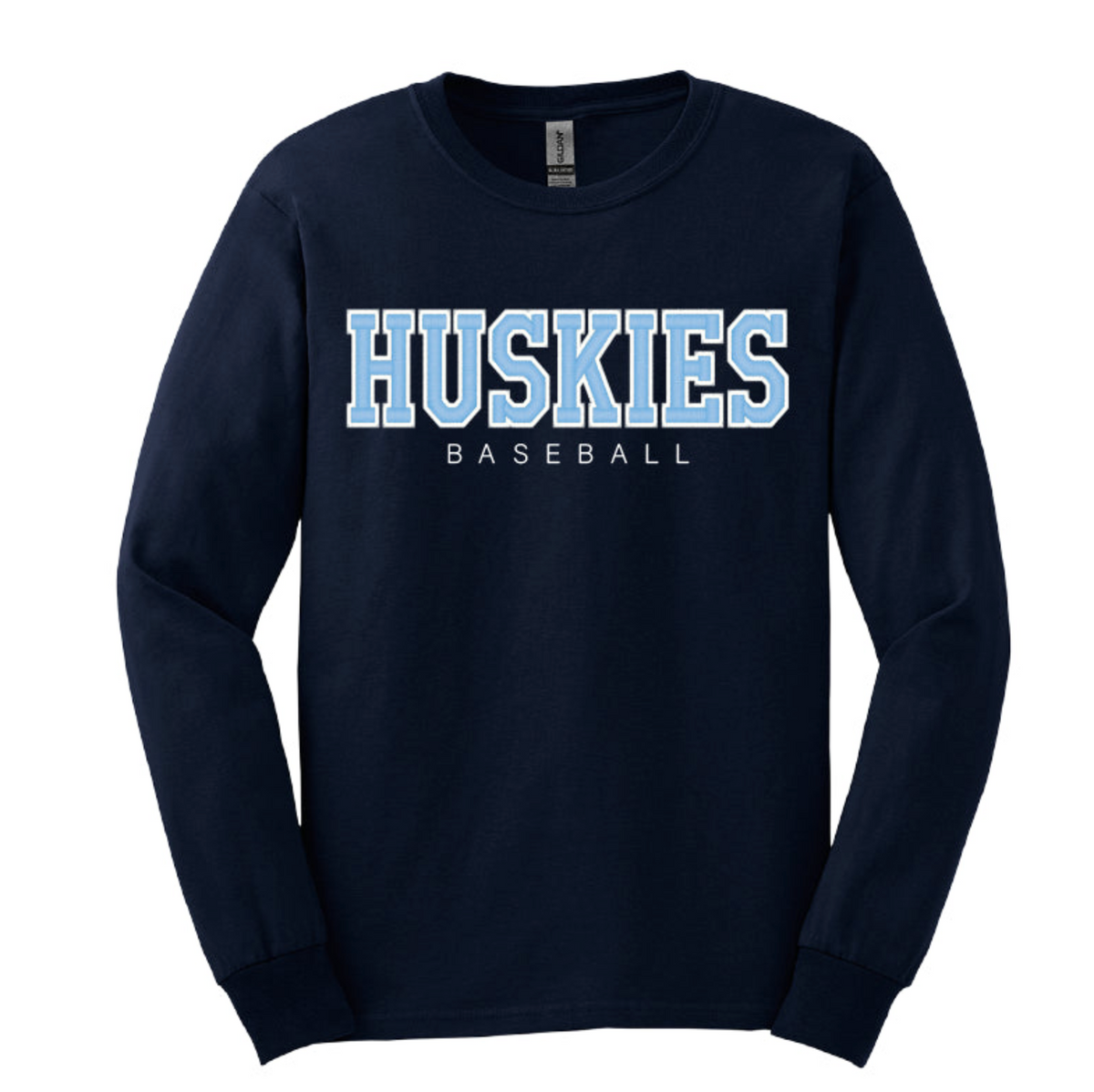 Huskies Baseball Straight Across