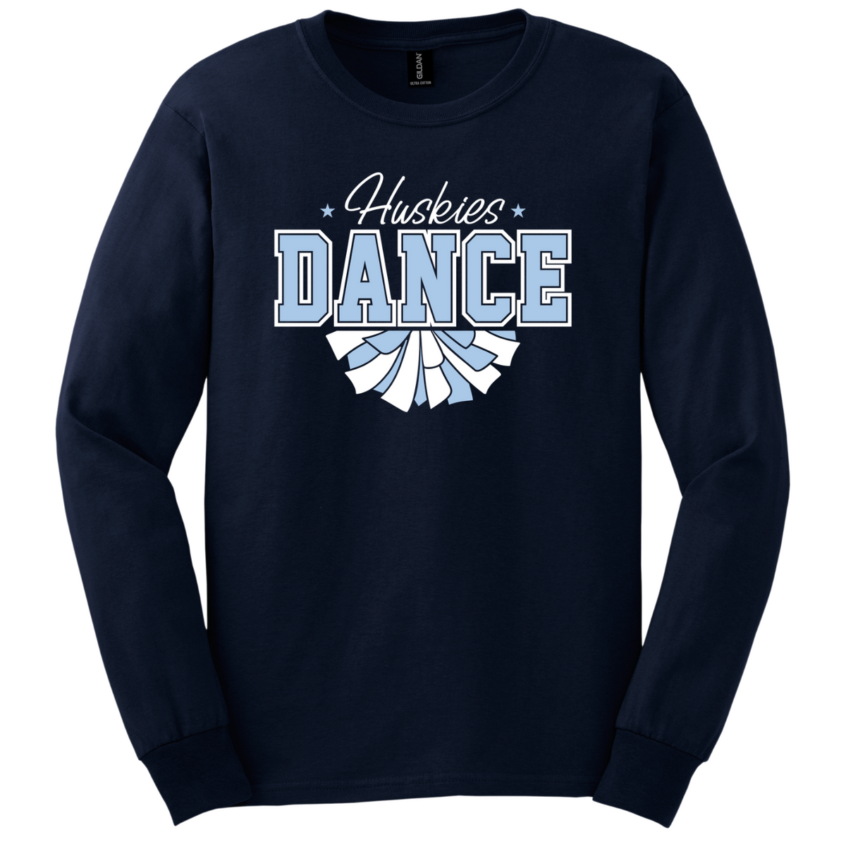 Huskies Dance Pom Sparkle