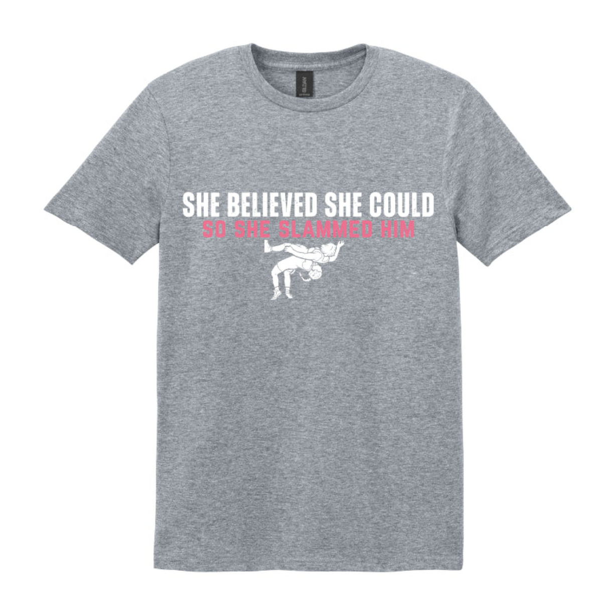 She Believed She Could So She Slammed Him