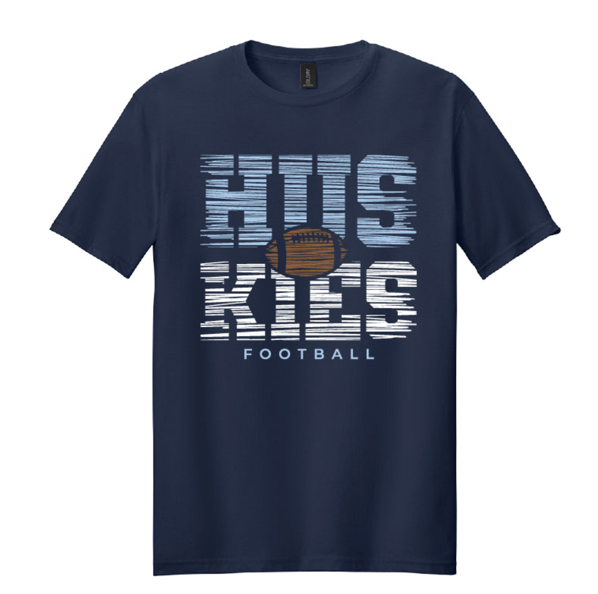 Football Sketched Stacked