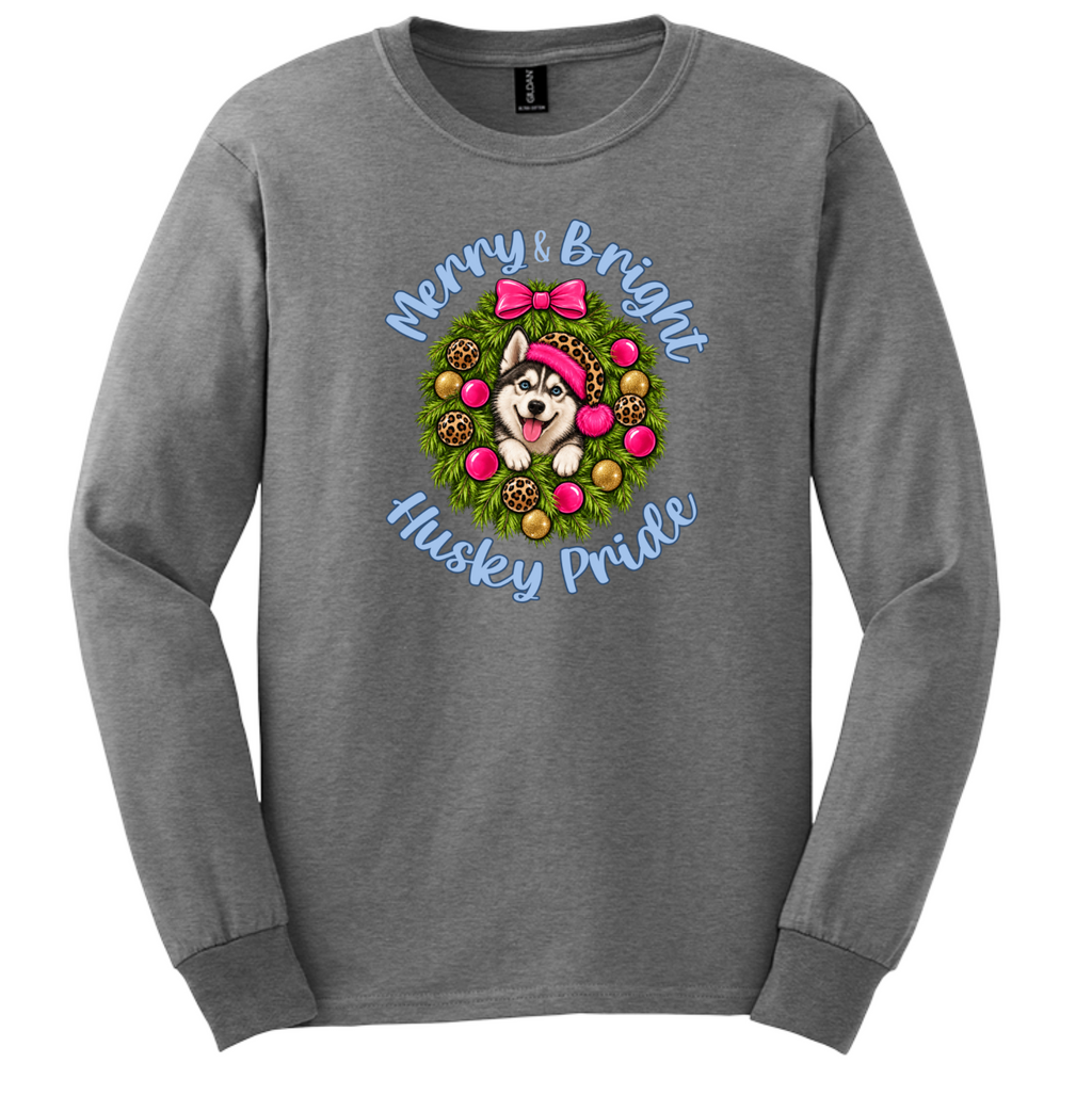 Merry & Bright Husky Pride