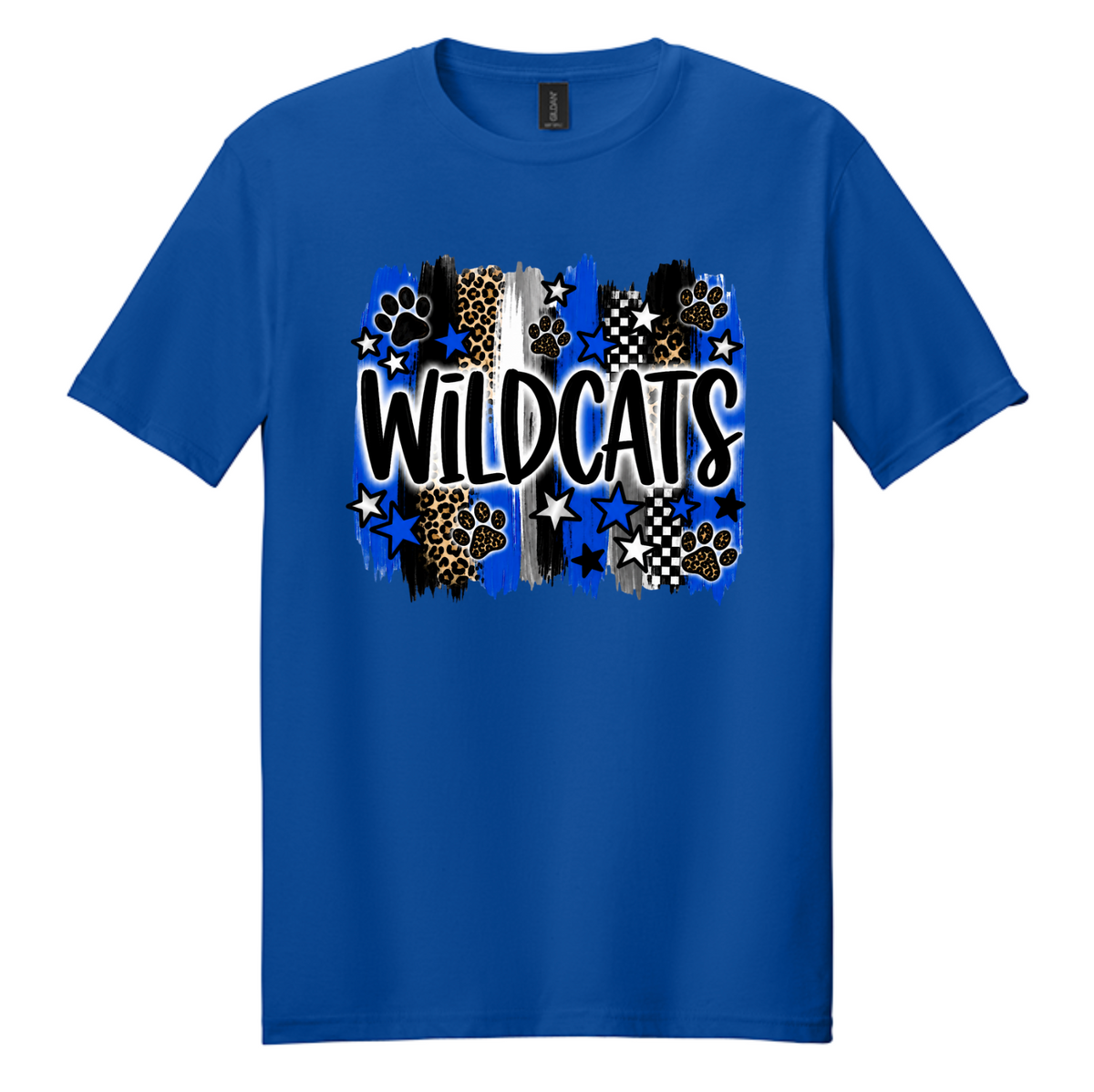 Wildcats Paw Print Spirit