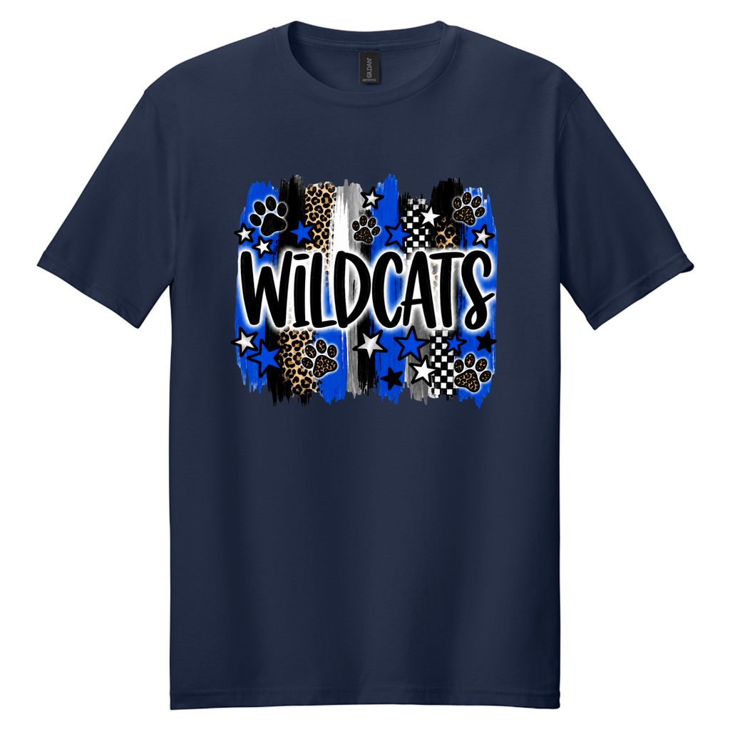 Wildcats Paw Print Spirit