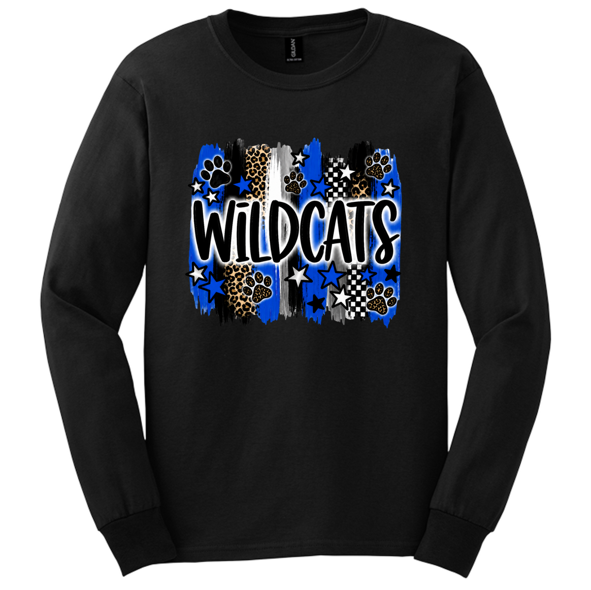 Wildcats Paw Print Spirit