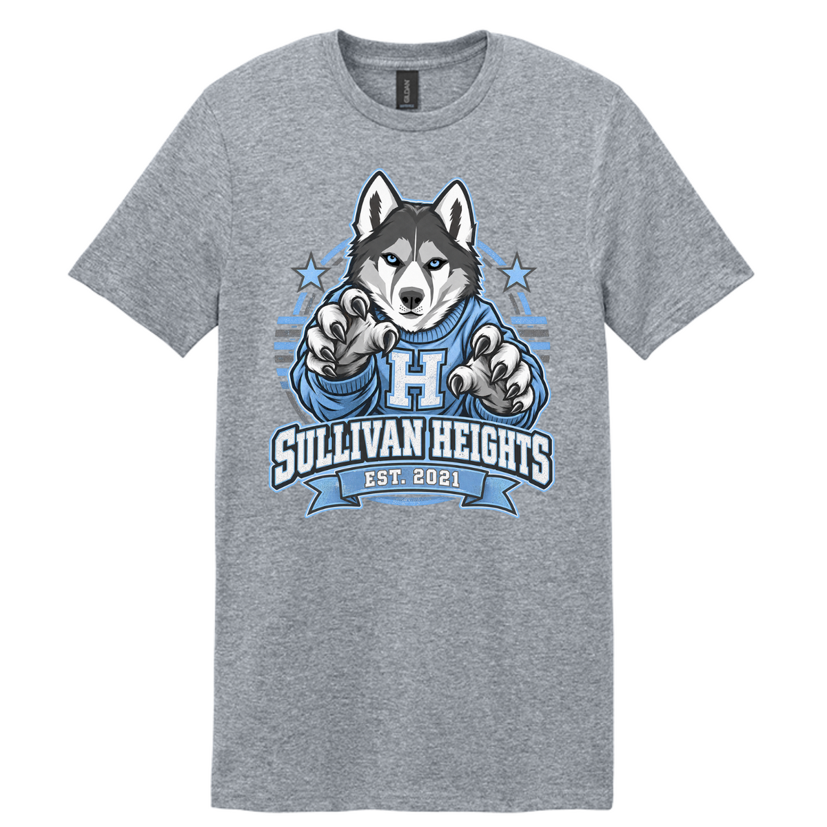 Huskies Sullivan Heights Mascot est. 2021