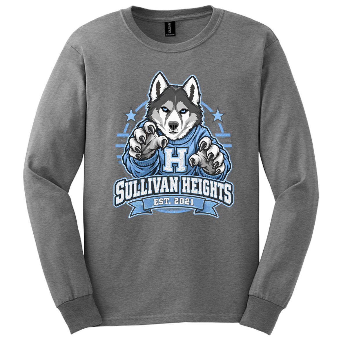 Huskies Sullivan Heights Mascot est. 2021