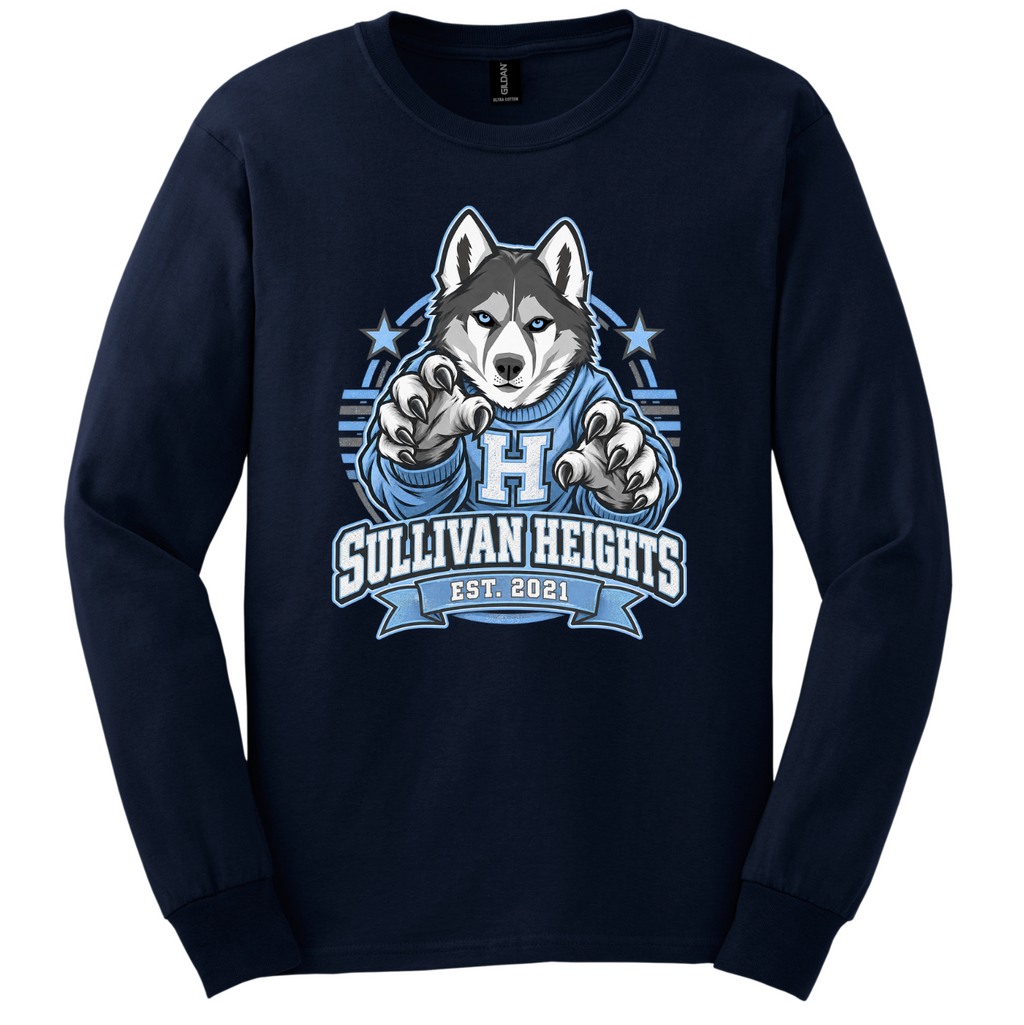 Huskies Sullivan Heights Mascot est. 2021