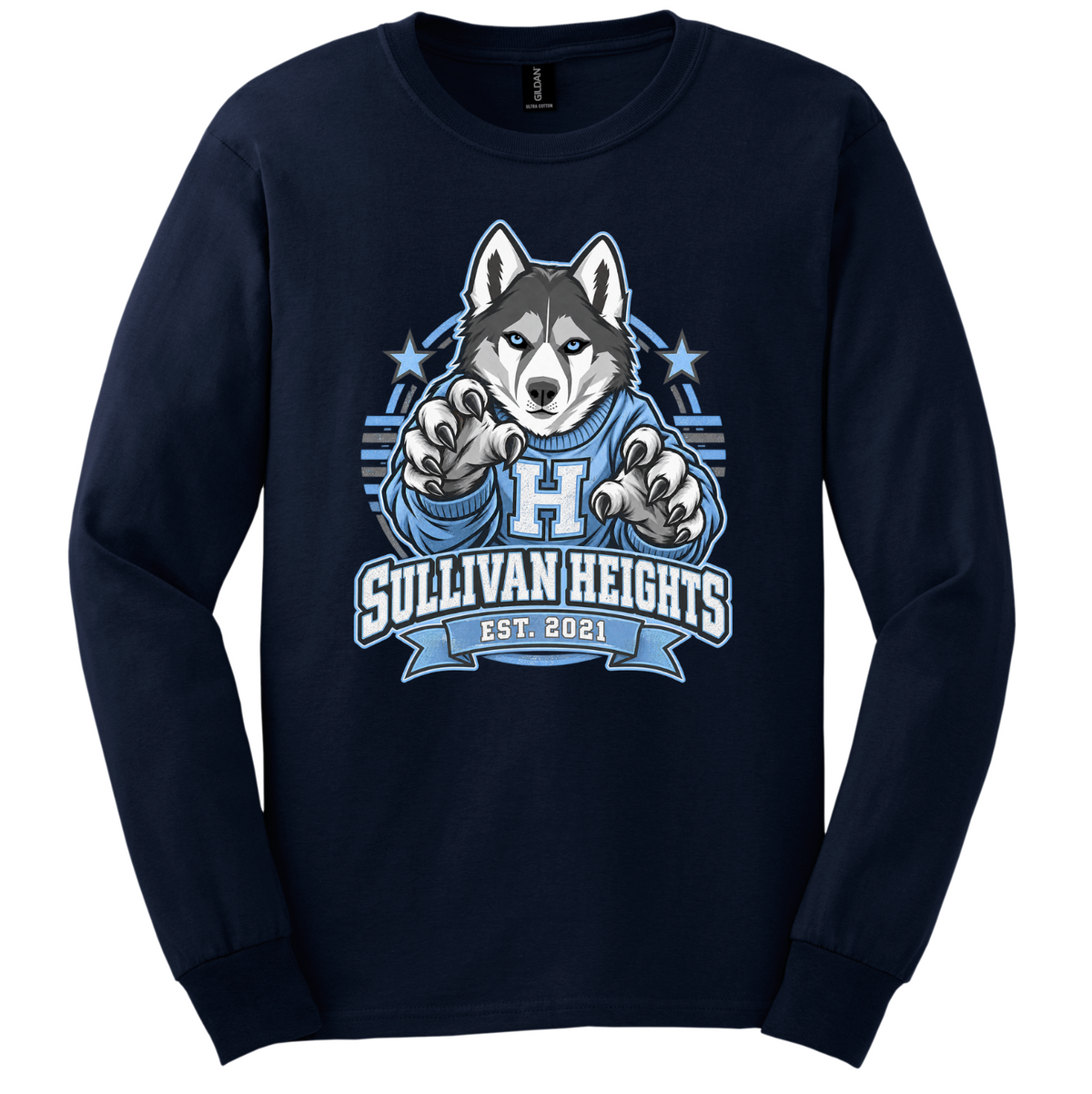 Huskies Sullivan Heights Mascot est. 2021