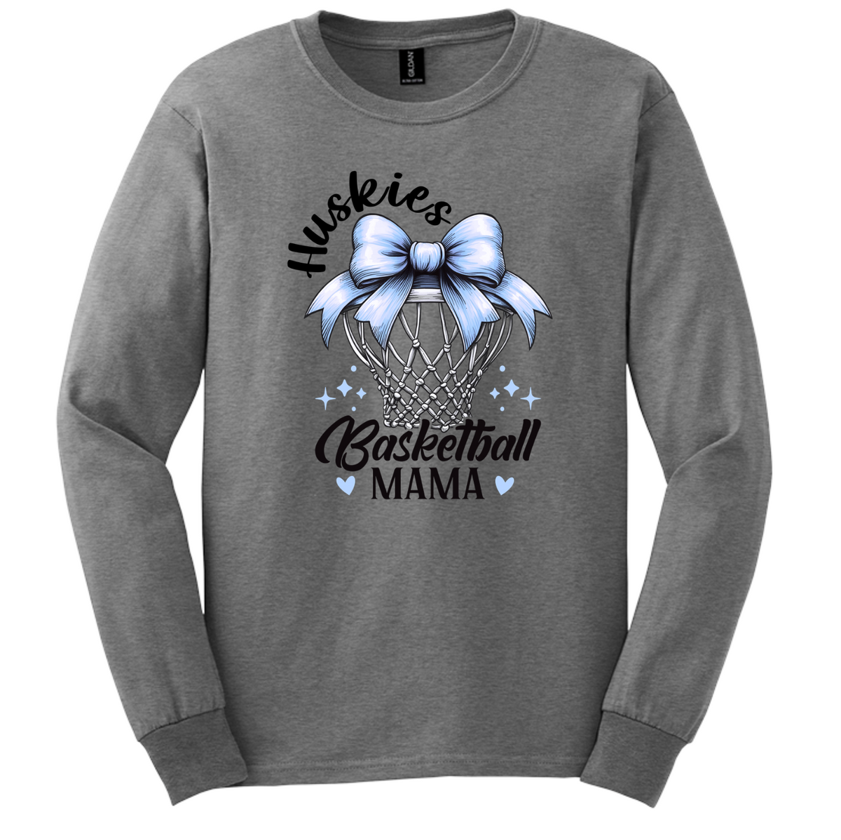 Huskies Basketball Mama Hoop Coquette