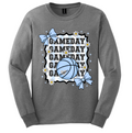 Huskies Game Day Basketball Flowers & Bows