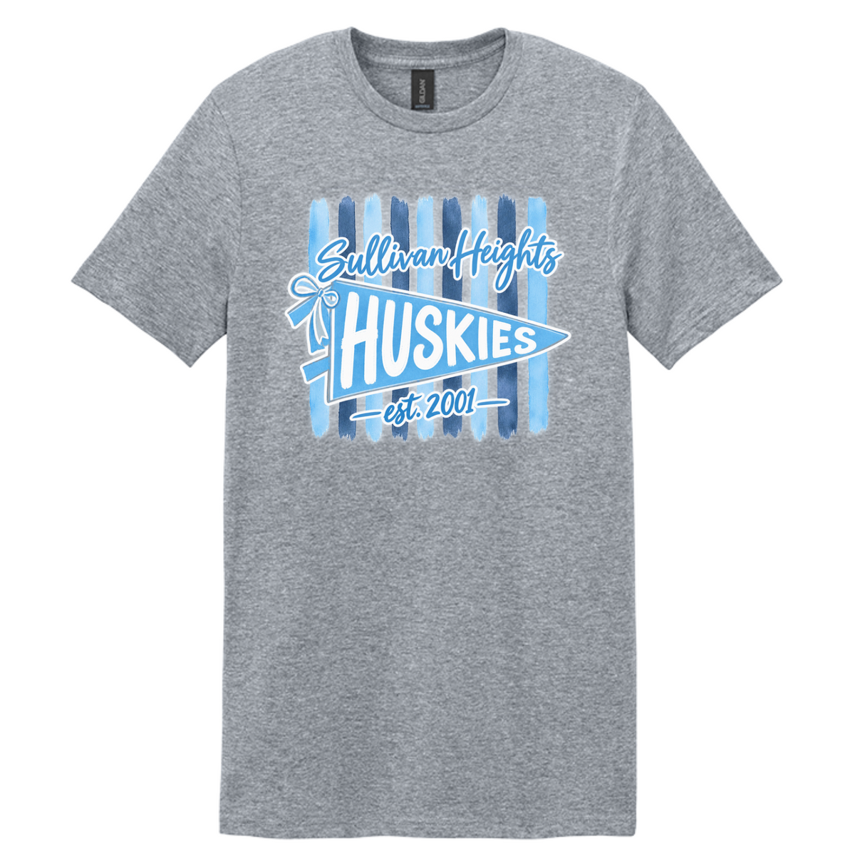 Husky Preppy Pennant Flag