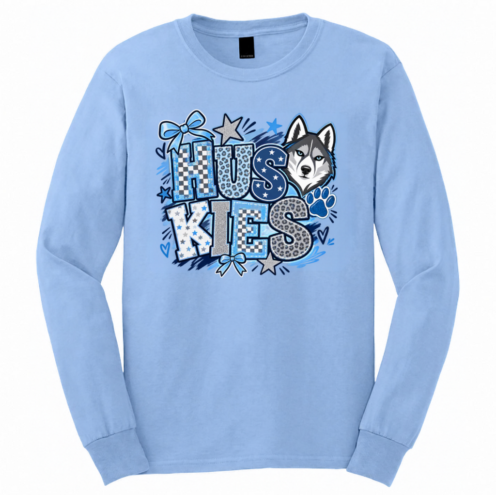 Huskies Patchwork Preppy