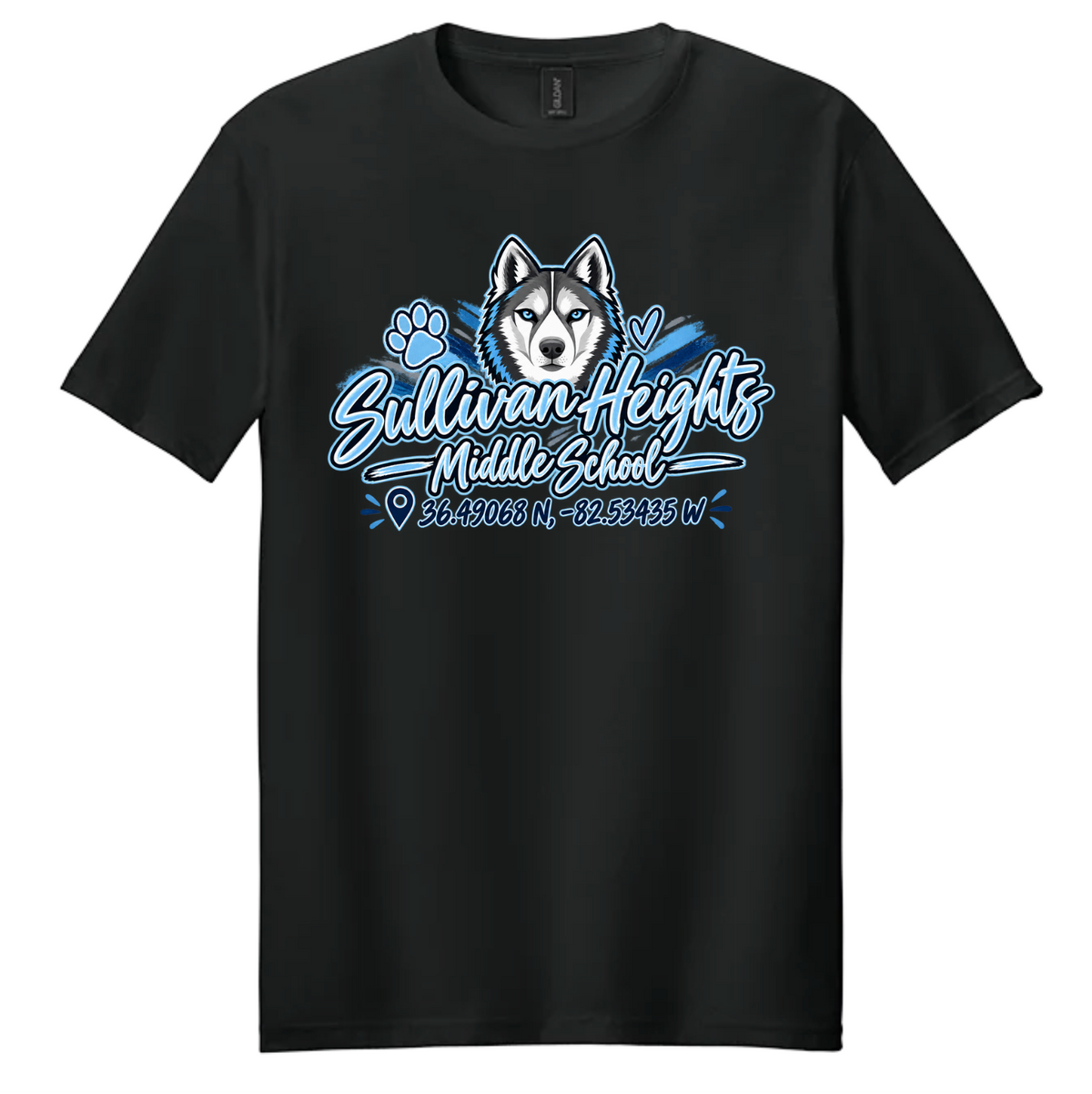 Sullivan Heights Middle School GPS Coordinates